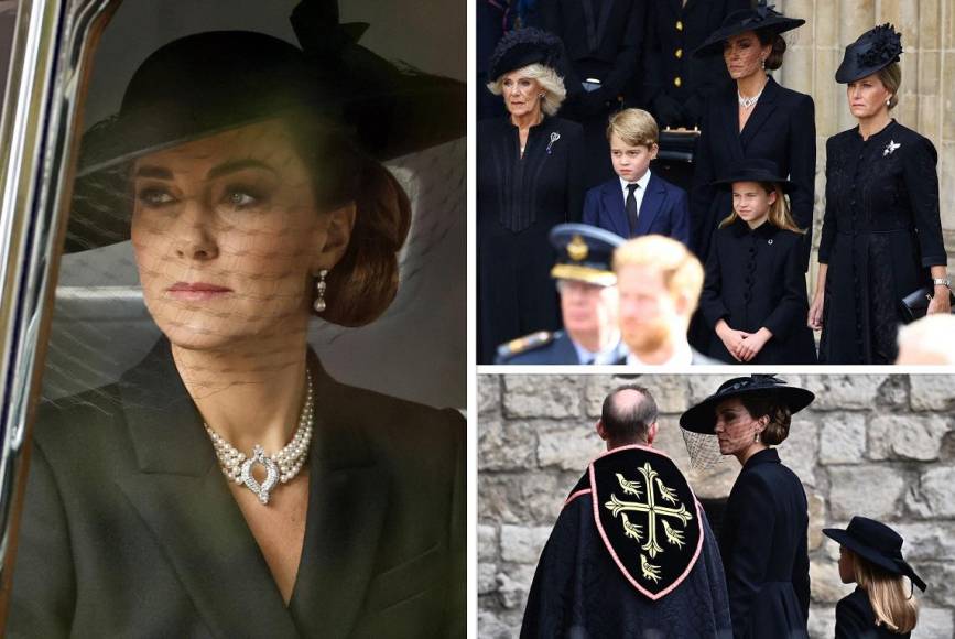 Kate Middleton, la princesa de Gales, ha sido una de las principales figuras del funeral de Estado de la reina Isabel II marcado por la presencia de presidentes, reyes, príncipes, primeros ministros, embajadores e invitados especiales de todo el mundo.