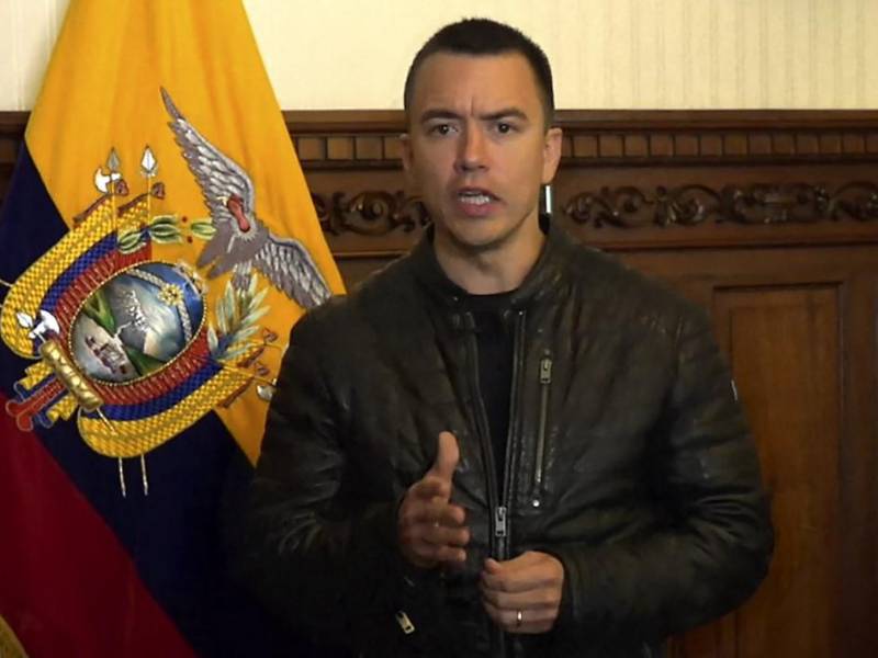 El presidente de <b>Ecuador</b>, Daniel Noboa.