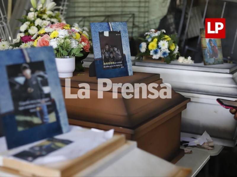 Las víctimas fueron veladas en el bordo de Esquipulas.