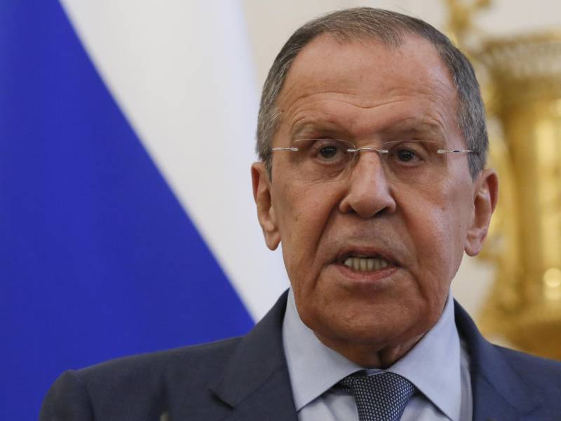 El ministro ruso de Exteriores, Serguéi Lavrov.