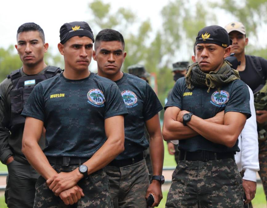 Participación del Comando de Operaciones Especiales de Honduras. 