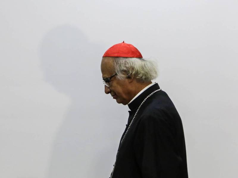 El cardenal de Nicaragua, Leopoldo Brenes.