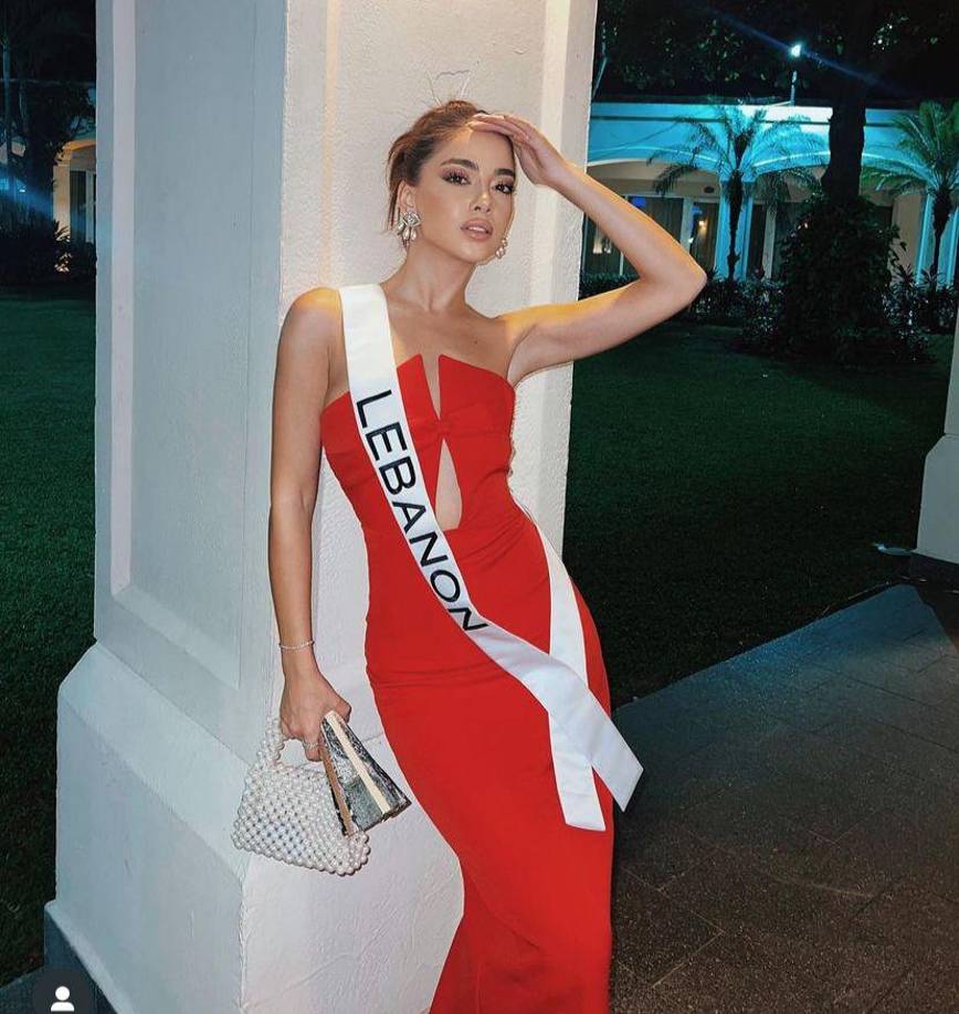 Maya Aboul, Miss Lebanon.
