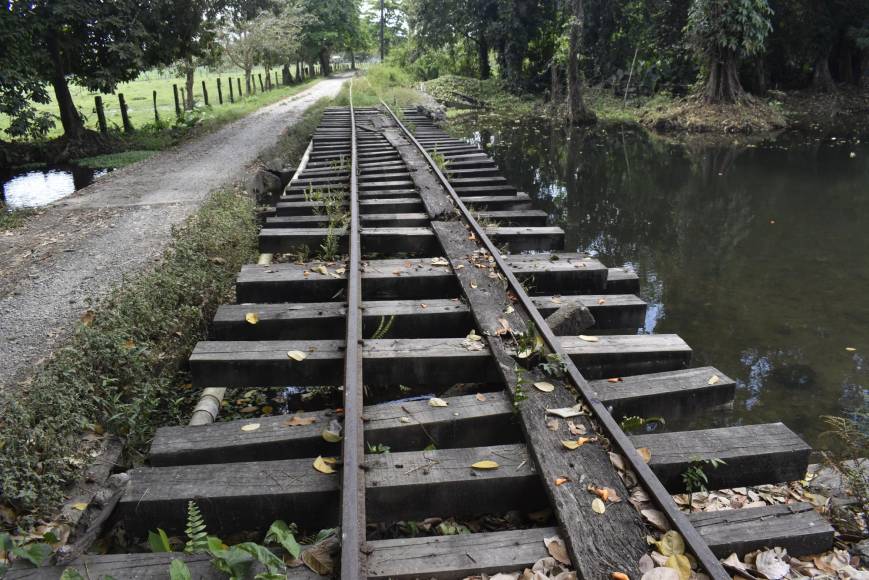 Hay tramos de la linea del tren, que están en mal estado. Dentro de unas semanas se rehabilitarán 3 km de esta linea de nueve kilómetros desde La Unión hasta Cuero y Salado.