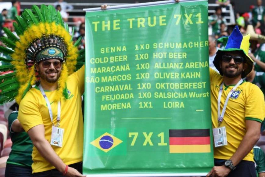 Hubo tiempo para recordar el 7-1 de Alemania a Brasil en semi del 2014-