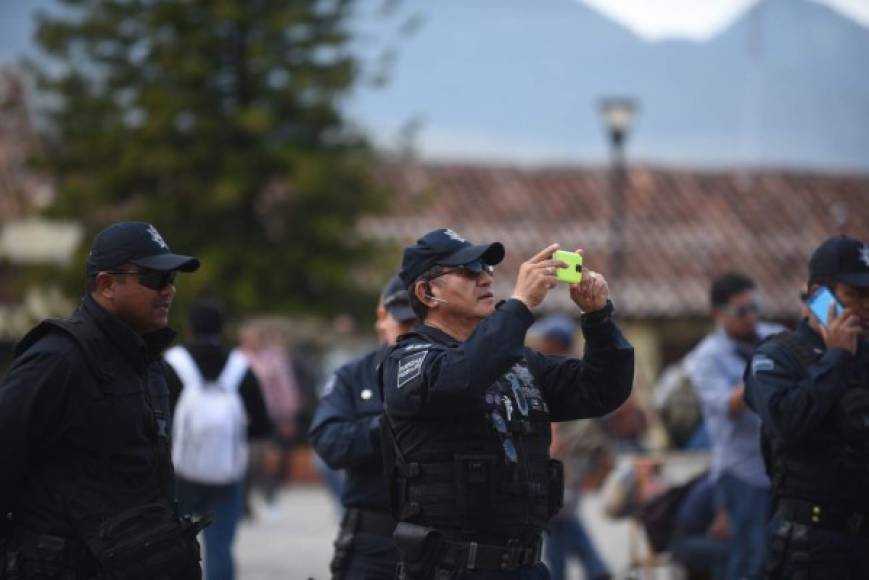 Las fuerzas de seguridad mexicanas han desplegado un gigantesco operativo para la visita del Papa Francisco.