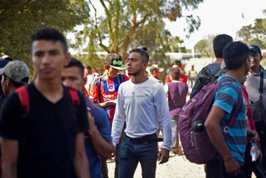 La llamada Caravana 2020 salió el 14 de enero de Honduras y tras cruzar Guatemala se han unido guatemaltecos, salvadoreños y nicaragüenses.<br/>