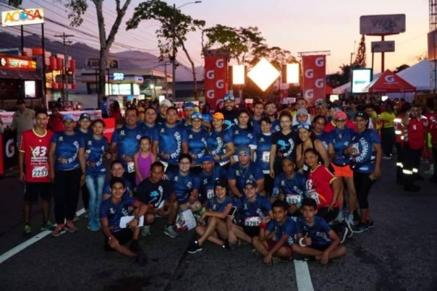 Diferentes clubes de corredores se han hecho presente a la 43 Maratón Internacional Diario LA PRENSA.
