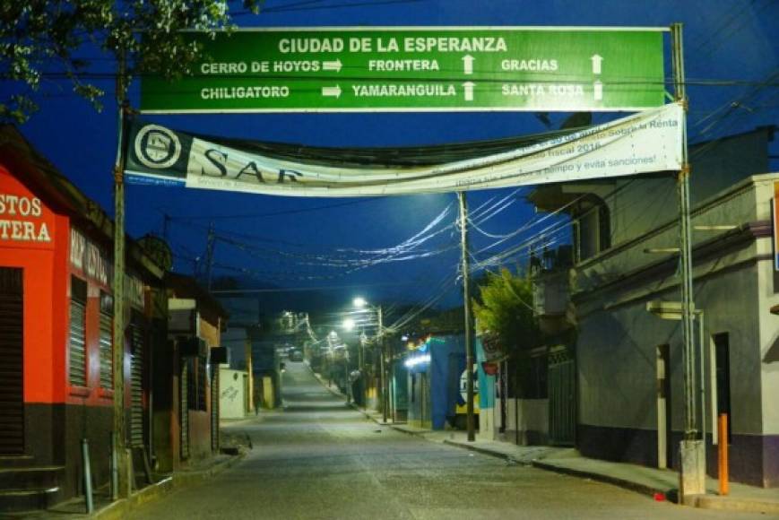 El municipio de La Esperanza, Intibucá, permanece con temperaturas de 15 grados centígrados.