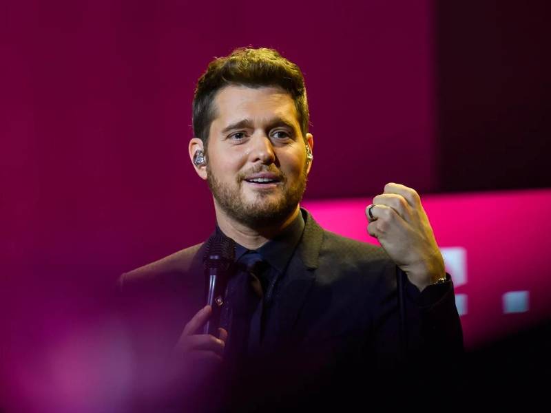 El cantante canadiense Michael Bublé.
