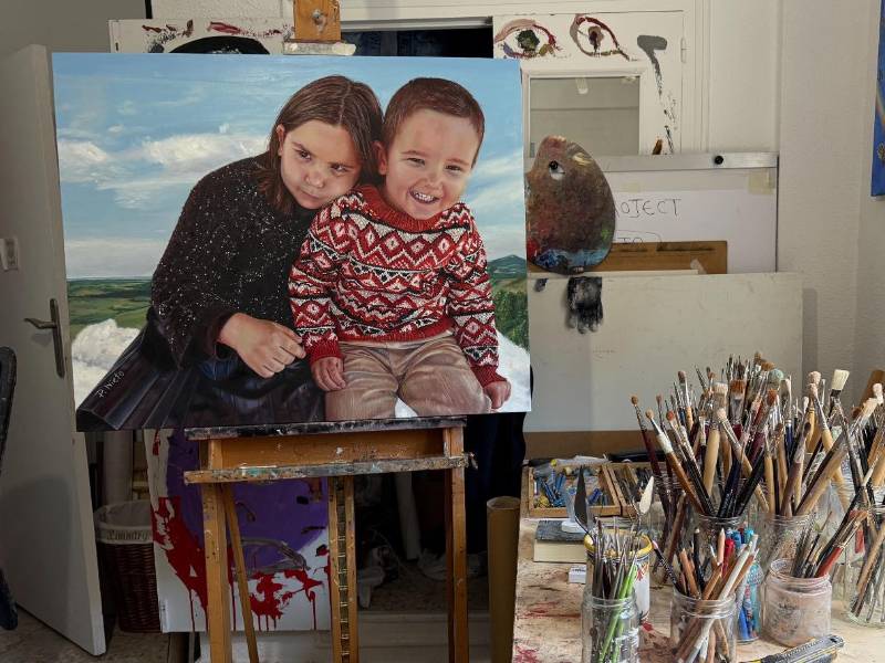 Puede ver las obras de Patricia Nieto en sus redes sociales y si tiene seres queridos en Madrid, pueden apoyarla asistiendo a la exposición del 22 al 26 de agosto.