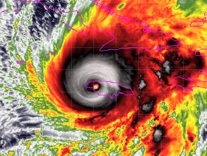 Fotos del huracán Melissa en Jamaica: de lo que se salvó Honduras