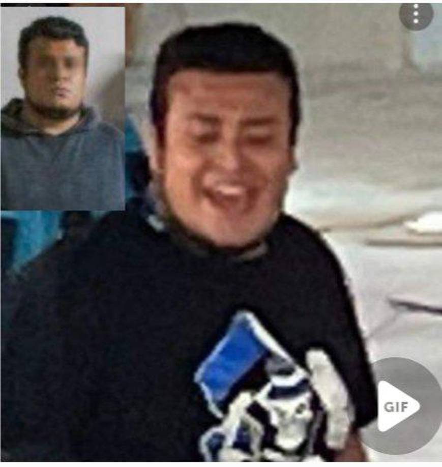 Otro de los individuos que han sido detenidos. También participó en los actos de violencia.