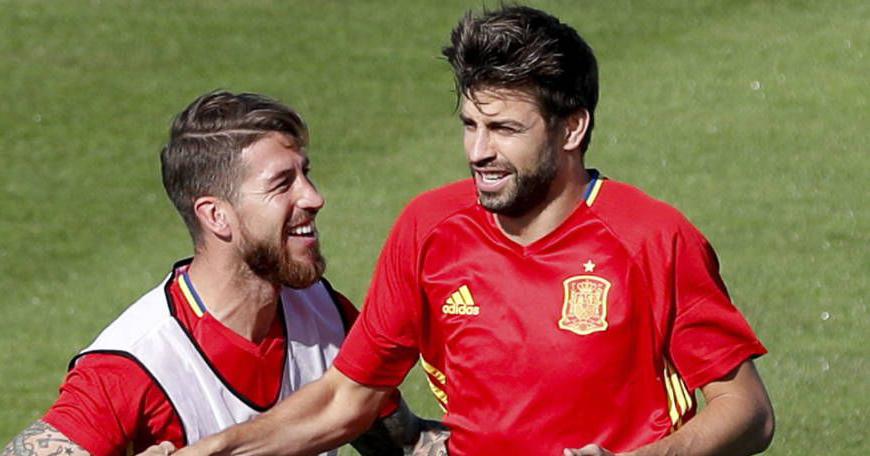Filtran nuevos audios donde Piqué se lleva de encuentro a Sergio Ramos tras pedir un favor