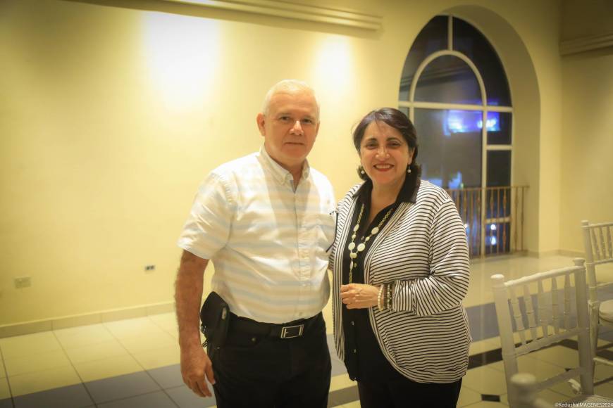 Gustavo Alfaro y Leda Barrientos