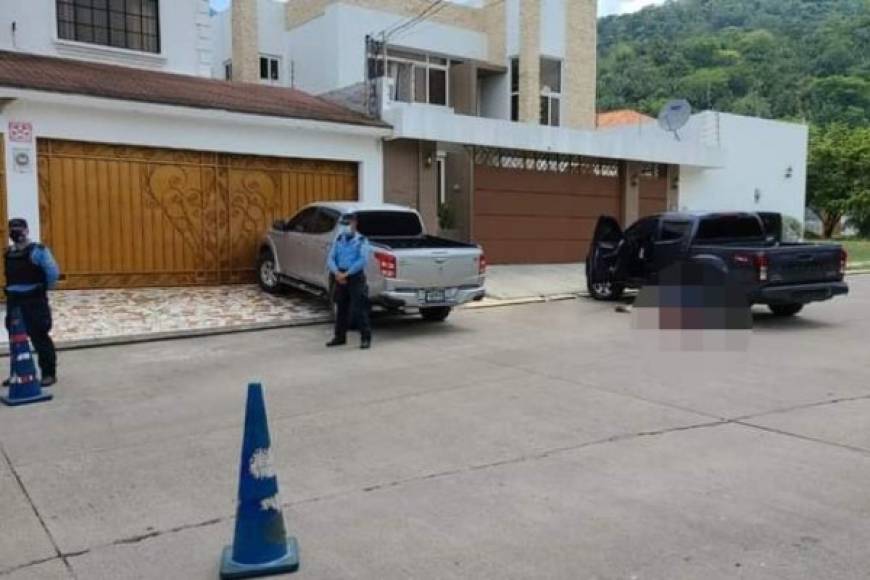 Los hombres que mataron a Luis Chinchilla también se conducían en un pick up, el cual fue dejando abandonado cerca del hospital Mario Catarino Rivas.