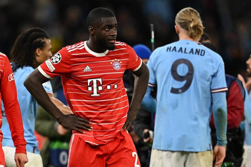 El defensor francés Upamecano es el señalado por sus errores que provocaron la goleada del Bayern Múnich ante Manchester City.