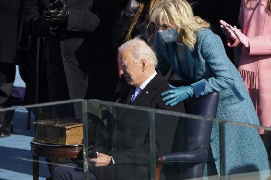 Joe y Jill Biden siempre han dado muestras en público del amor que se profesan, de su complicidad y de su gran sintonía.