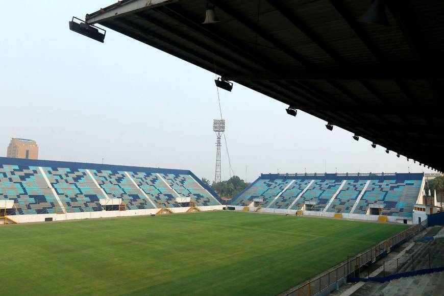 La inversión el estadio Morazán fue arriba de 25 millones de lempiras.
