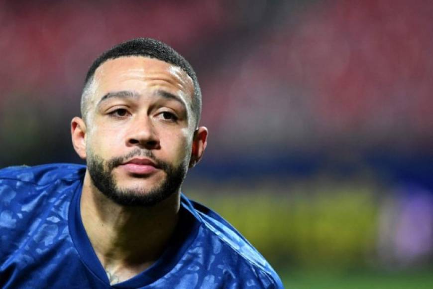 Memphis Depay: El holandés estuvo cerca de llegar al Barcelona ya que el club catalán intentó contratarlo en su momento tras la llegada de Ronald Koeman al banquillo.