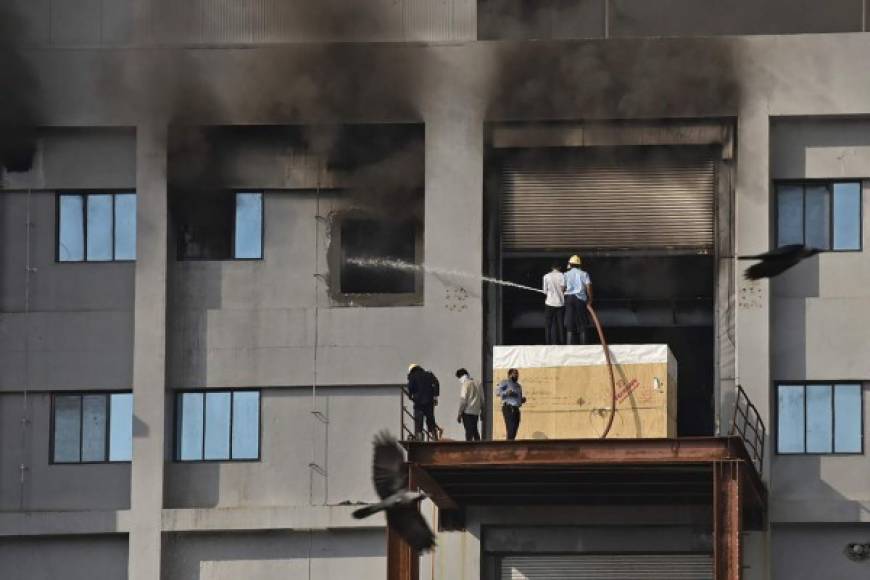 Aún se desconocen las causas del siniestro, ni la policía ni la empresa se pronunciaron al respecto. Foto AFP