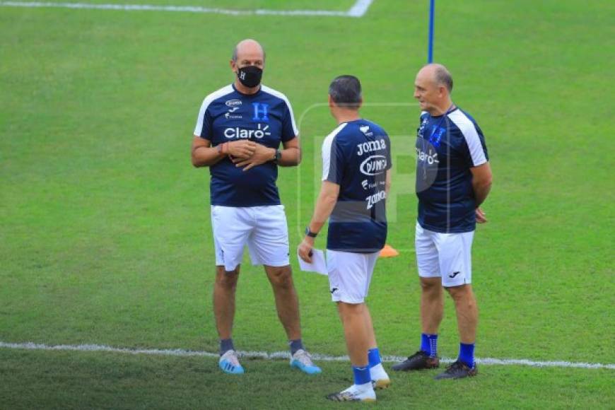 Encabezados por Fabián Coito, el cuerpo técnico de la selección hondureño pulió las últimas piezas para el choque ante EUA.