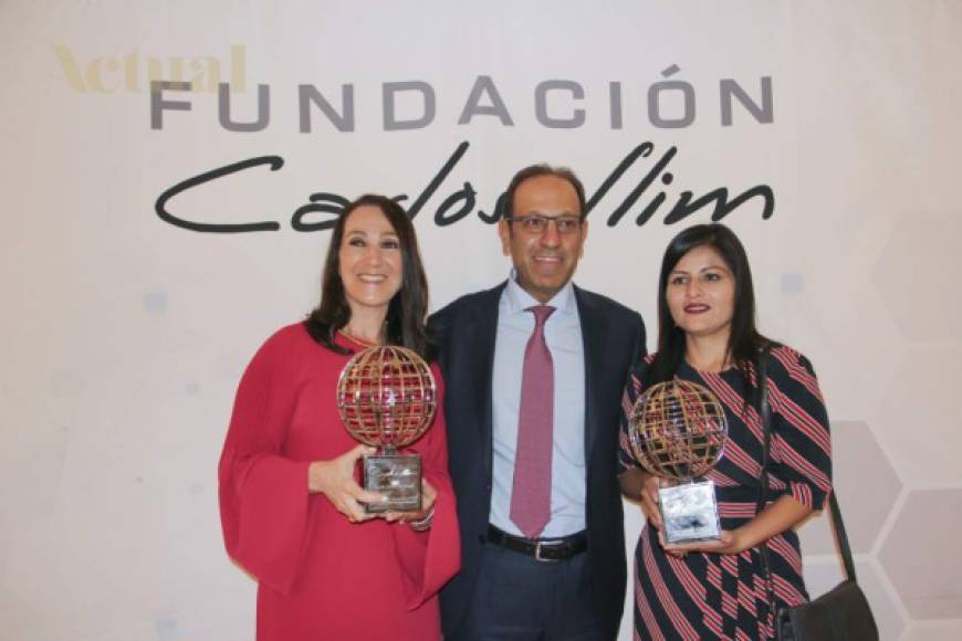 La hondureña tiene el reconocimiento de la Fundación Carlos Slim a su trayectoria cientifica y sus aportes a la ciencia; este honor fue otorgado en 2018.