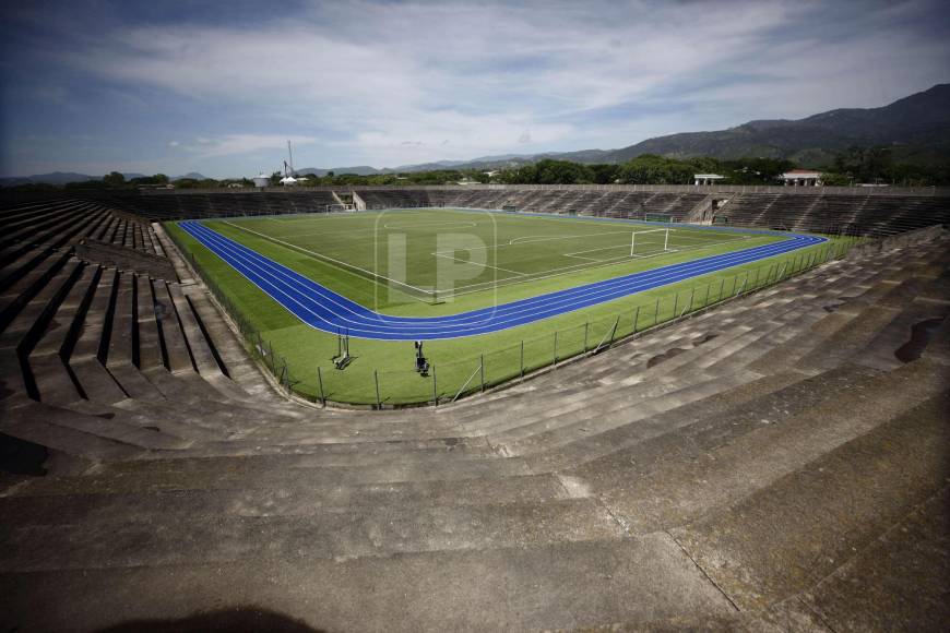 La inversión realizada en el estadio de La Paz ronda los 8 millones de lempiras.