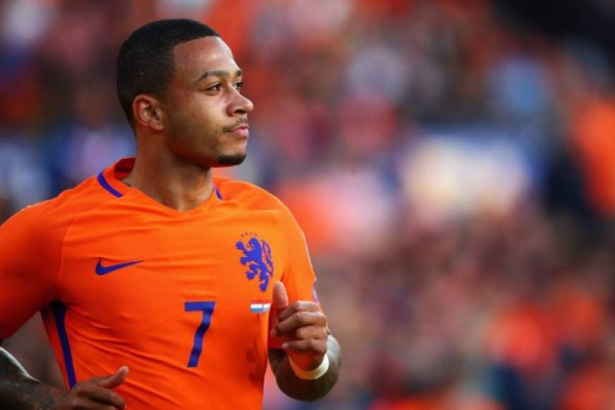 Memphis Depay (Holanda / Lyon). A sus 23 años ya ha brillado en equipos como Manchester United, ahora lo hace en Francia.