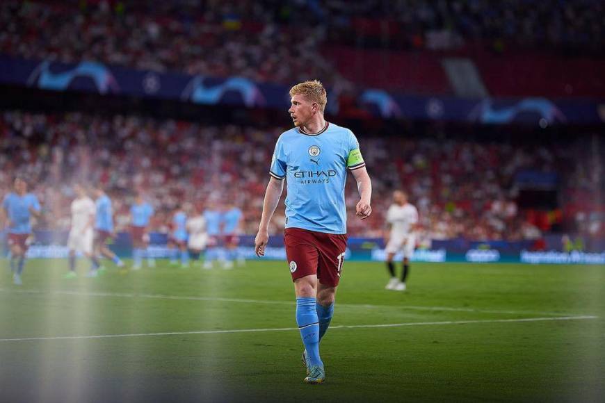 Kevin De Brunyne: El capitán del Manchester City y comandante de la Selección de Bélgica tiene un valor de 85 millones de euros.