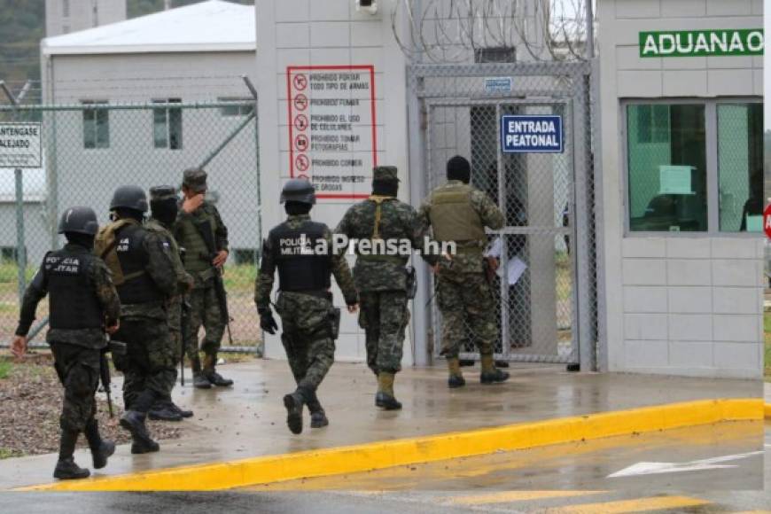 Elementos de la Policía Militar, Fusina y la Policía Nacional participaron del operativo en el norte del país.