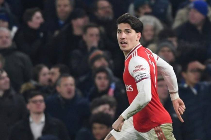 Hector Bellerin: El lateral español podría llegar al Inter de Milán de cara a la próxima campaña. Foto AFP.