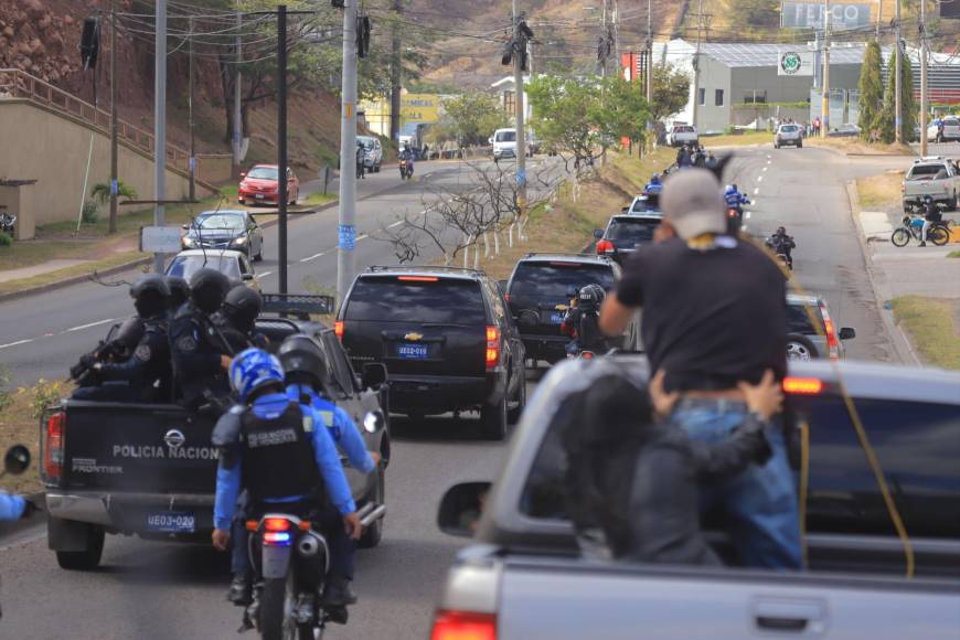 Fotos inéditas de la captura de Juan Orlando Hernández