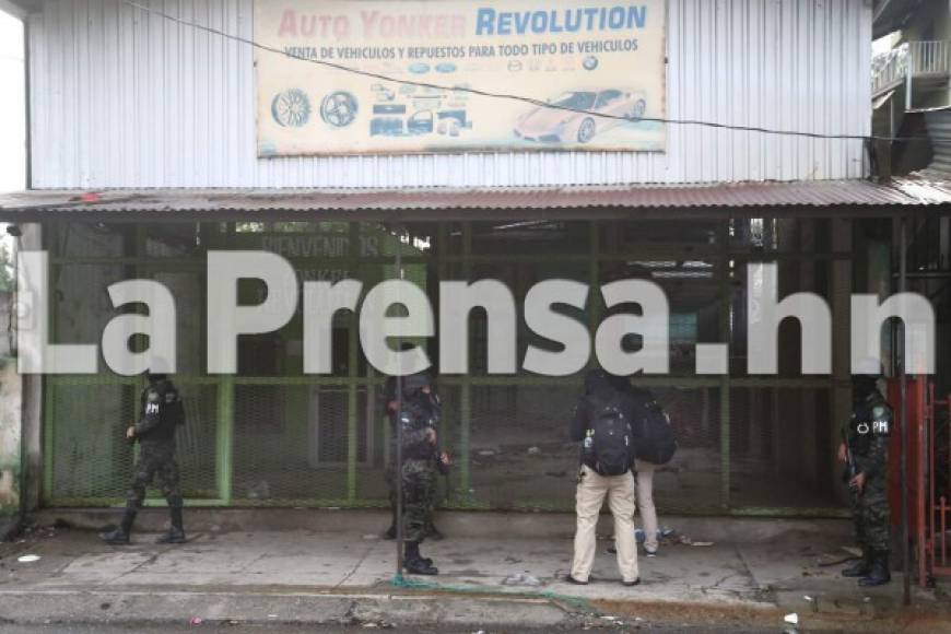 Un yonker fue asegurado este lunes en San Pedro Sula en el marco de la 'Operación Avalancha II', dirigida contra la Mara MS.