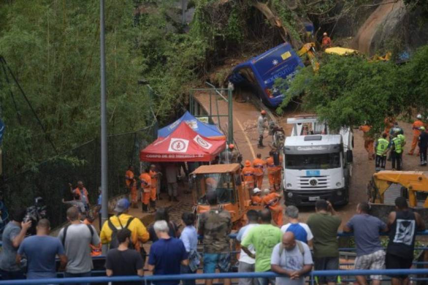 6 de febrero de 2019: Cae una fuerte tormenta en Rio de Janeiro que, asociada a los vientos violentos, provoca numerosos deslizamientos de tierra en la ciudad, causando siete muertos. <br/><br/>El año anterior, en la misma época, otras lluvias torrenciales ya habían originado la muerte de cuatro personas.