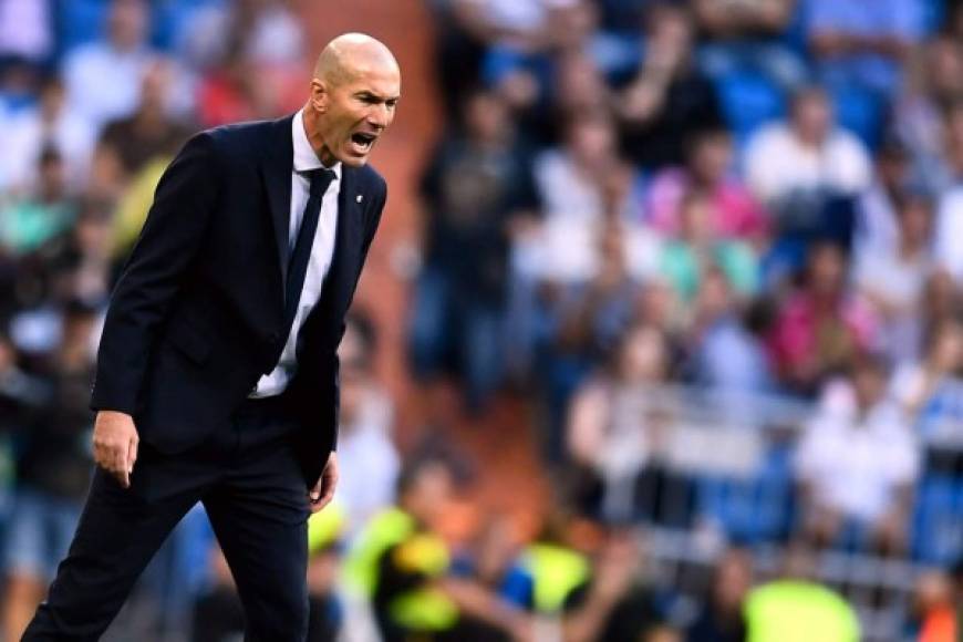 El brutal enfado de Zinedine Zidane luego de los goles del Brujas.