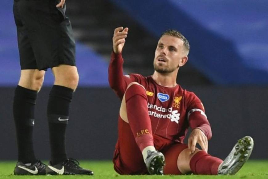 Las conversaciones para la renovación de Jordan Henderson con el Liverpool están estancadas y su futuro no está nada claro. Foto AFP.