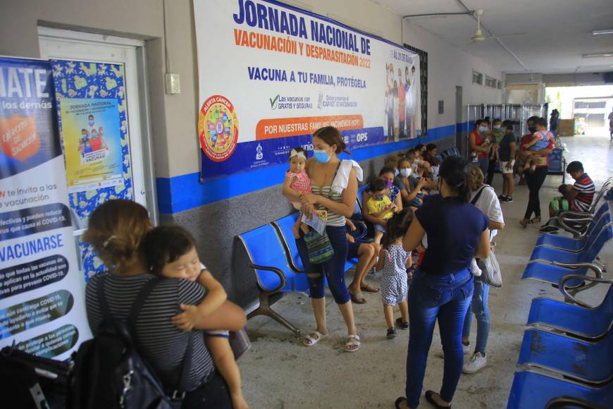 Así fue la jornada de vacunación y desparasitación en San Pedro Sula