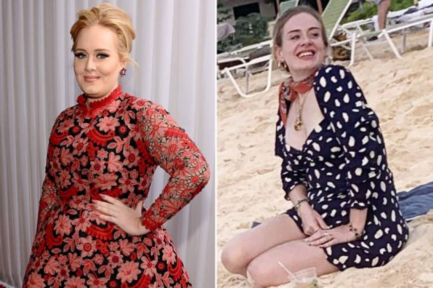 Adele, ganadora de 15 premios Grammy, sorprendió a todos sus fans a principios de año, cuando se dejó ver en una playa luciendo una figura extremadamente delgada. Las fotos de Adele en la playa se viralizaron en redes sociales.
