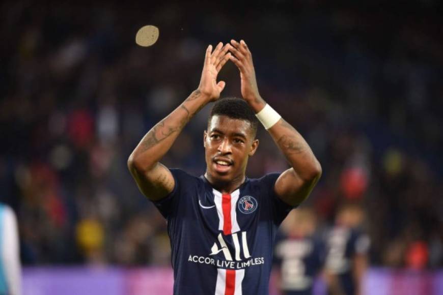 Presnel Kimpembe: El francés será acompañante de Marquinhos en la zaga central.