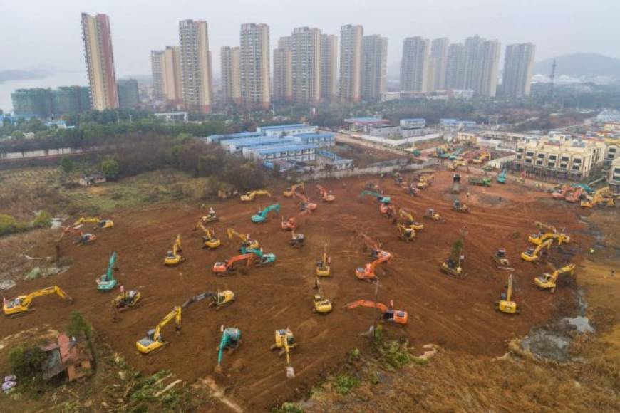Contra sol y lluvia: Wuhan levantará un hospital con mil camas en 10 días
