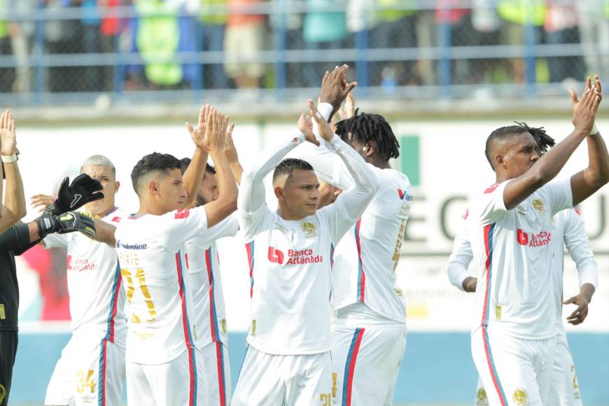 Olimpia empató 1-1 en la final de ida y este domingo recibirá en su estadio a los Potros del Olancho FC por la definición del título del Clausura 2023.