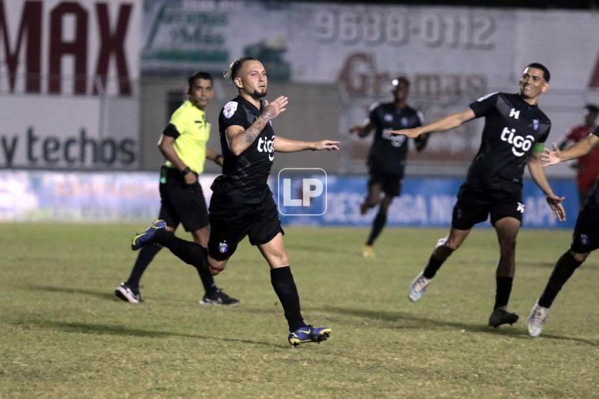 Ilce Barahona marcó otro de los goles del Honduras Progreso.