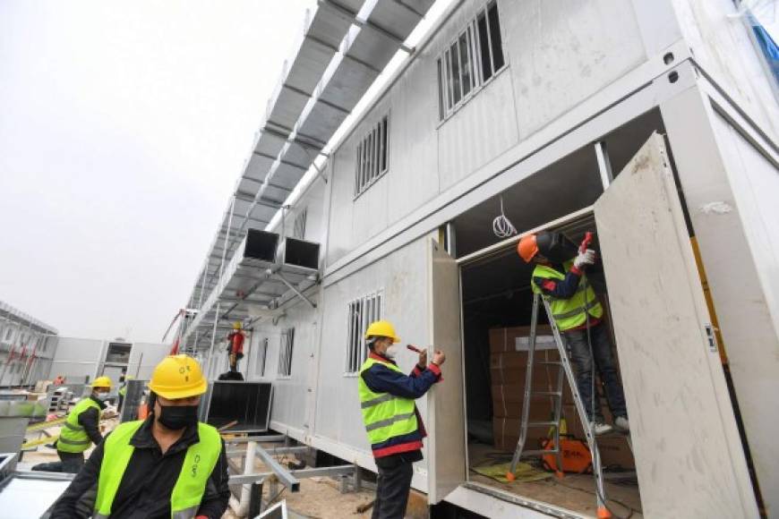 Un segundo hospital de mil camas será edificado en el espacio de dos semanas.