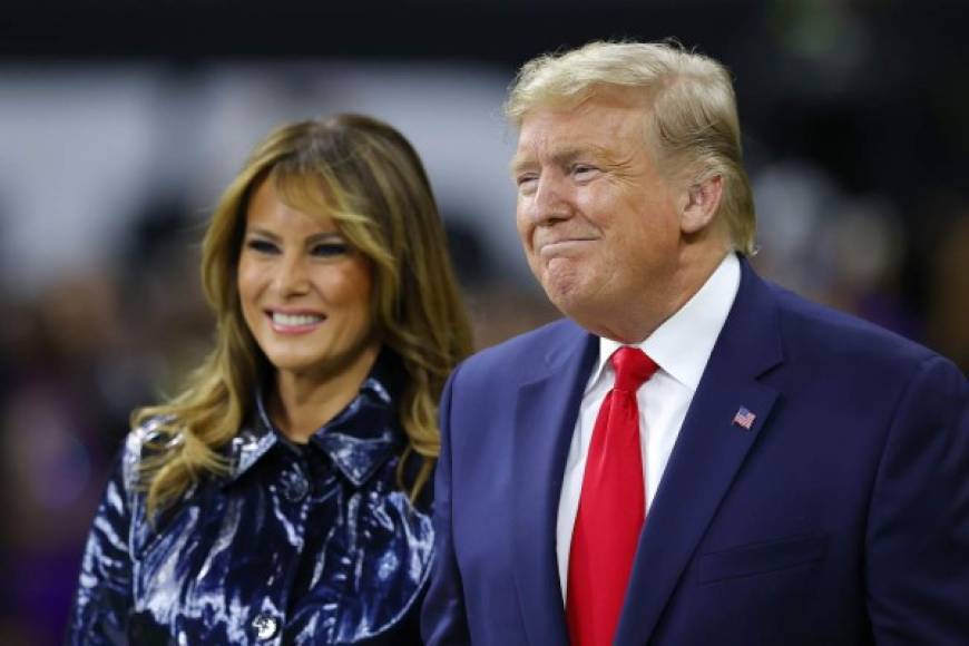 Trump y Melania han enfrentado varios momentos polémicos en sus últimas apariciones en eventos deportivos. El mes pasado fueron abucheados en un juego de la Serie Mundial en Washington.