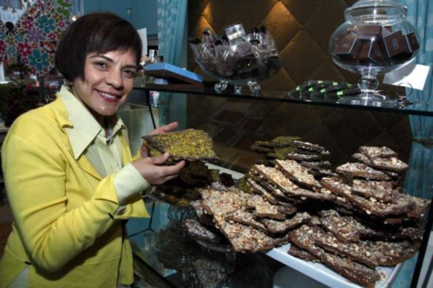 Maribel Liberman le ha dado lustre a Honduras con su exitosa carrera como la Dama del Chocolate.