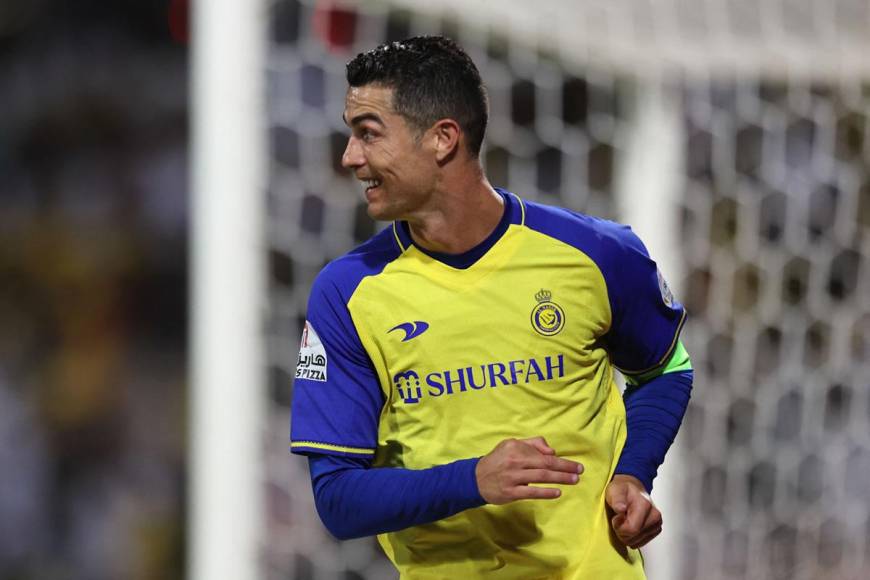 La alegría de Cristiano Ronaldo en una noche memorable y para la historia.