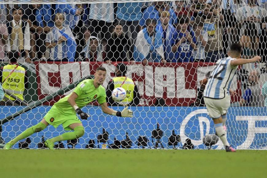 Luego Lautaro Martínez marcó el penal decisivo para la clasificación de Argentina a semifinales del Mundial de Qatar 2022.