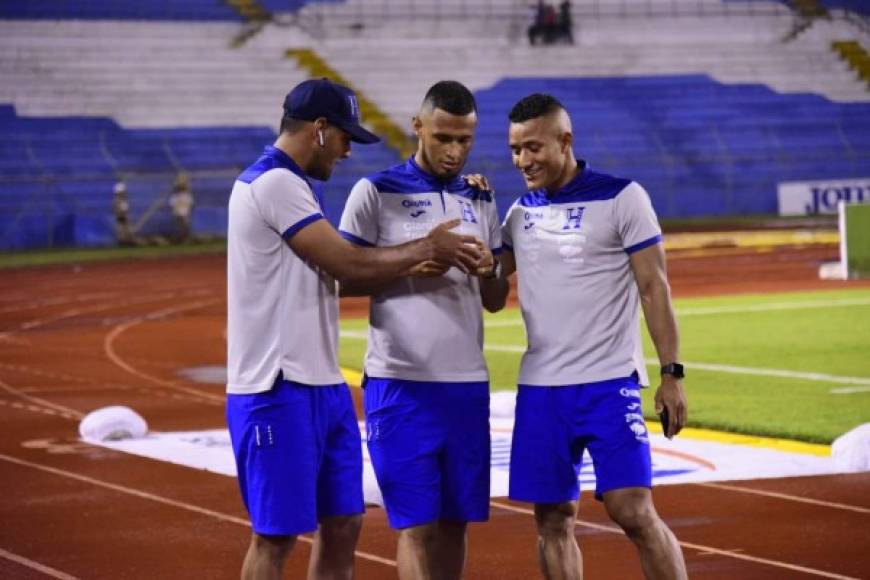 ¿Qué estaban viendo los seleccionados Danilo Tobías, Alex Lópex y Luis Garrido?