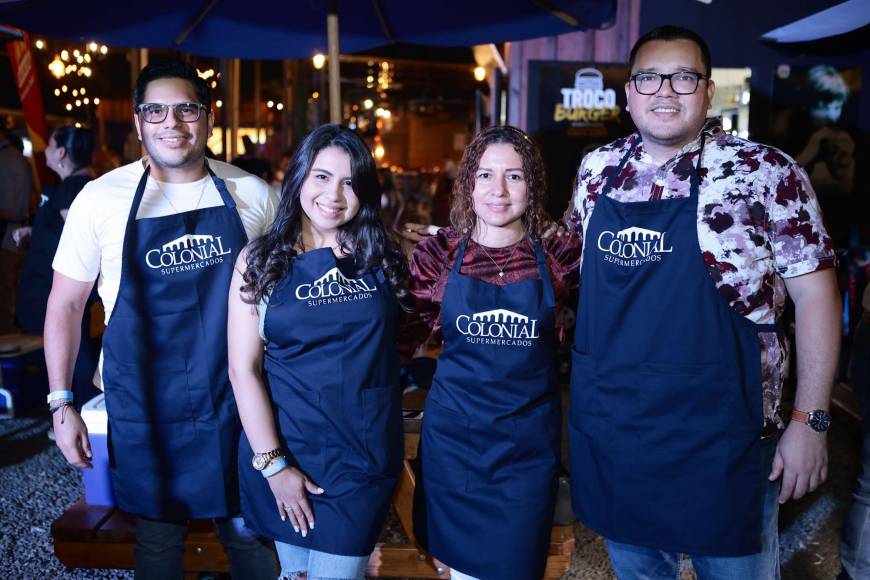 Gerardo Fernández, Gabriela García, Yahayra Cardona y Juan Carlos Paredes